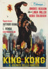 King Kong Escapes by Franco Picchioni Original 1968 Vintage Italian Theatrical Cinema used Movie Poster Linen Backed.