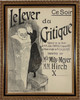 Le Lever Du Critique Poster By Henri-Gabriel Ibels Original 1895 Vintage Theater Stone Lithograph Advertisement. "The Critic's Getting Up" was a satirical play performed at the Theatre d'Application. $20 Shipping Included In The USA!