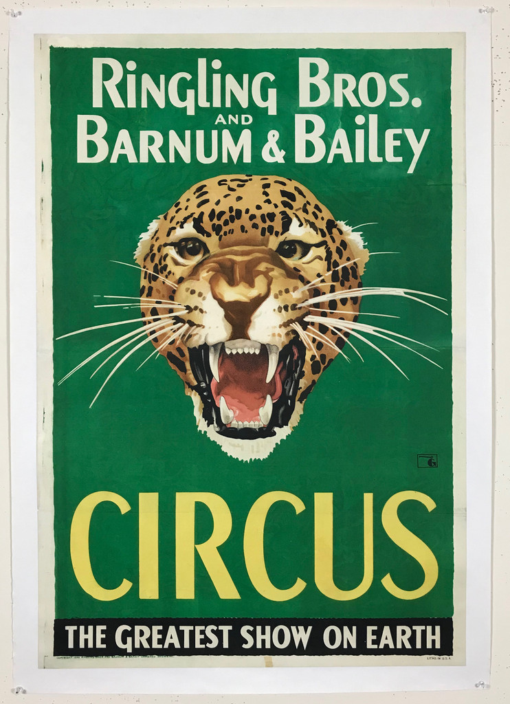 Ringling Bros and Barnum & Bailey Circus Jaguar Bel Geddes