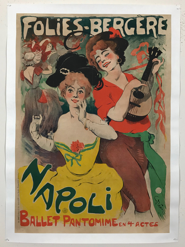 Folies Bergere Napoli Ballet Pantomime 
