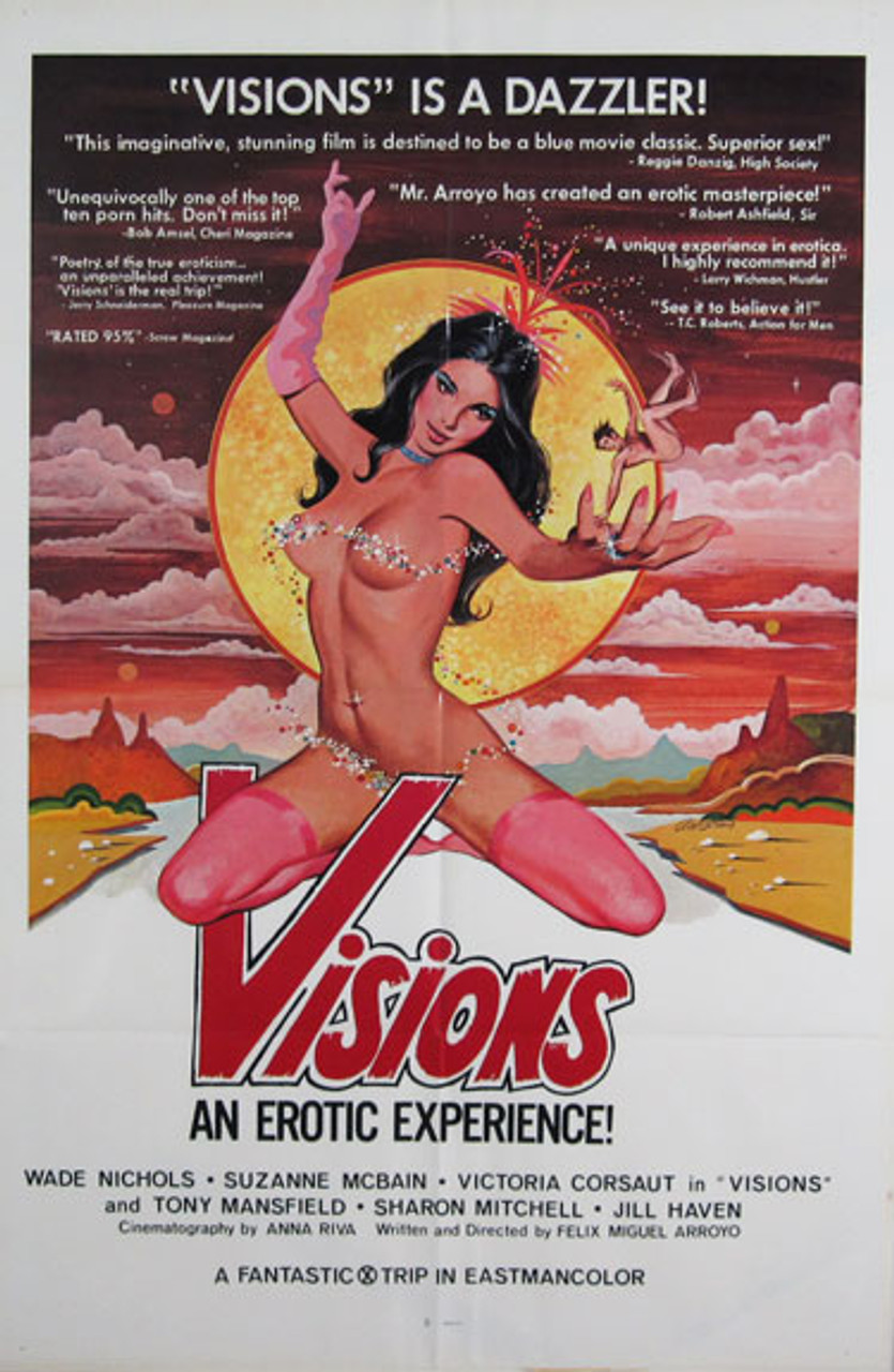 Visions original American one sheet style A movie poster from 1977.