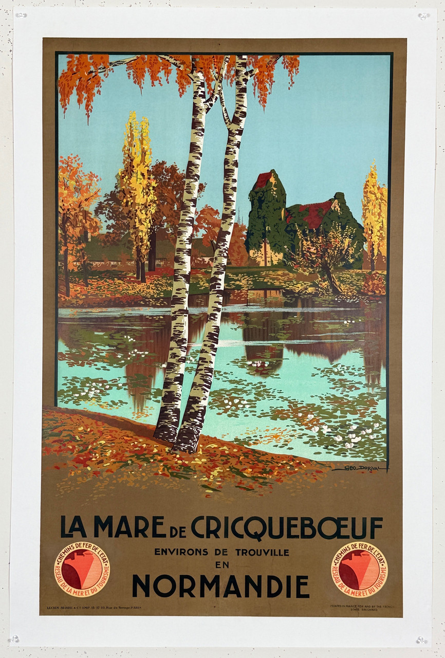 Normandie Le Mare De Cricqueboeuf Dorival