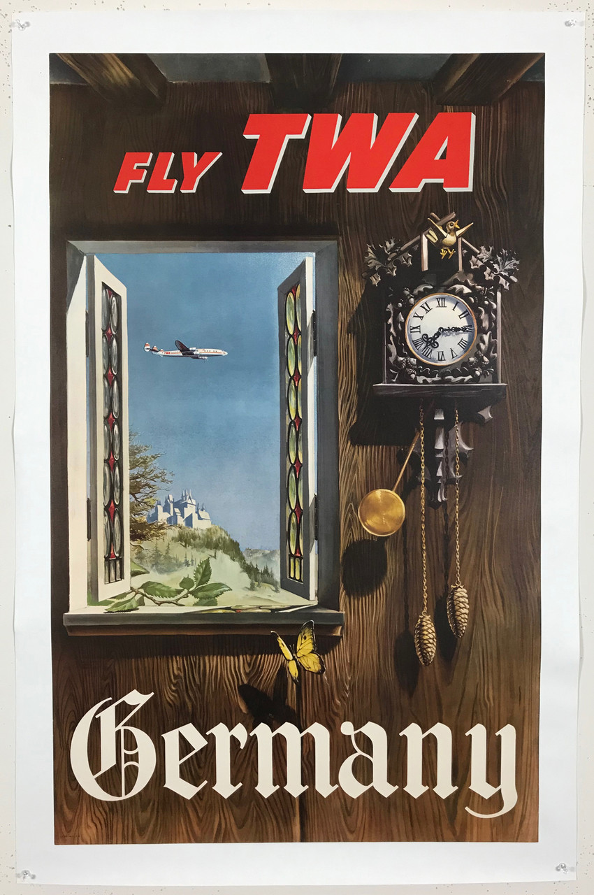 Germany Fly TWA Lockheed Super Constellation