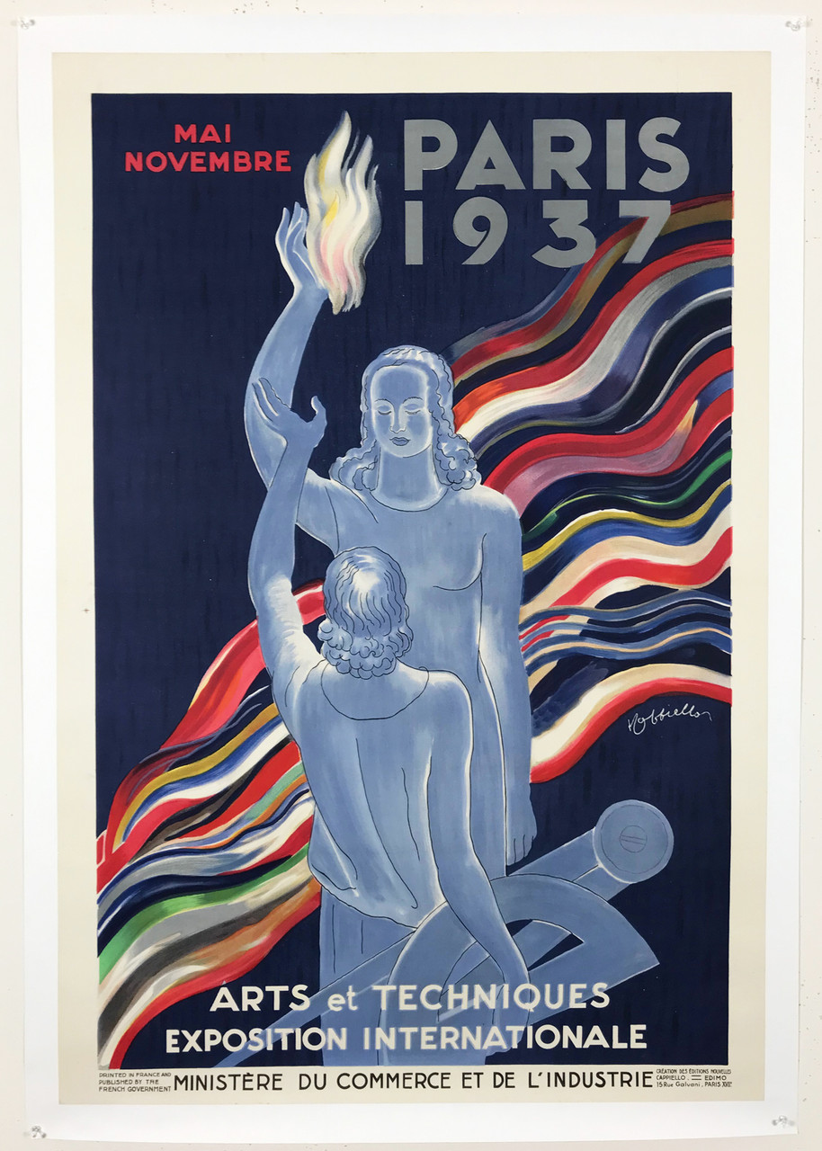 Paris 1937 Exposition Internationale Cappiello