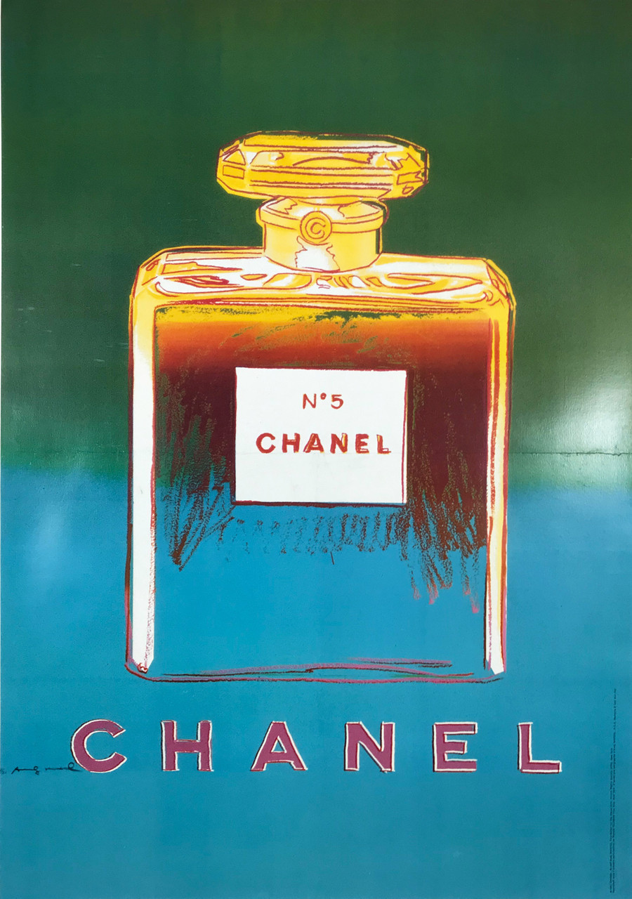 美品　Chanel N5 Perfume - Green Andy Warhol 美品 Chanel N5 Perfume - Green Andy Warhol 【公式通販】