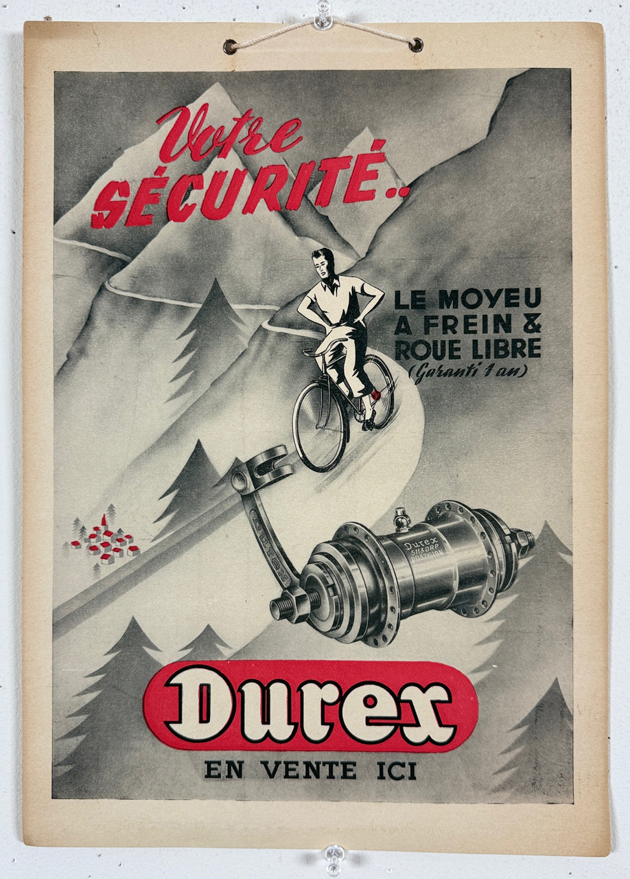 Durex Le Moyeu A Frein & Roue Libre - Carton