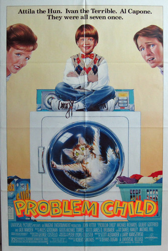 Problem Child original movie poster from 1990 USA