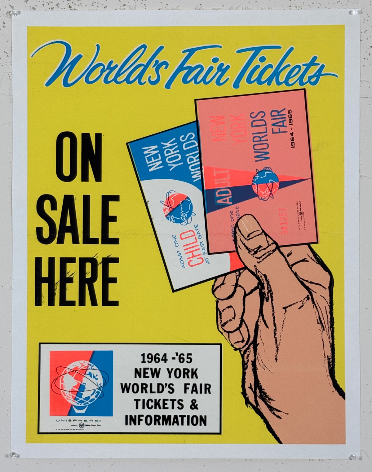 1964 New York World's Fair Tickets