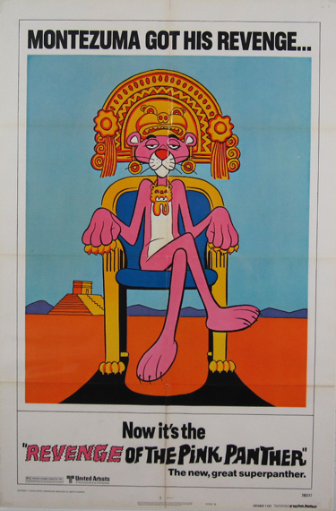 Revenge Of The Pink Panther original movie poster from 1978 USA