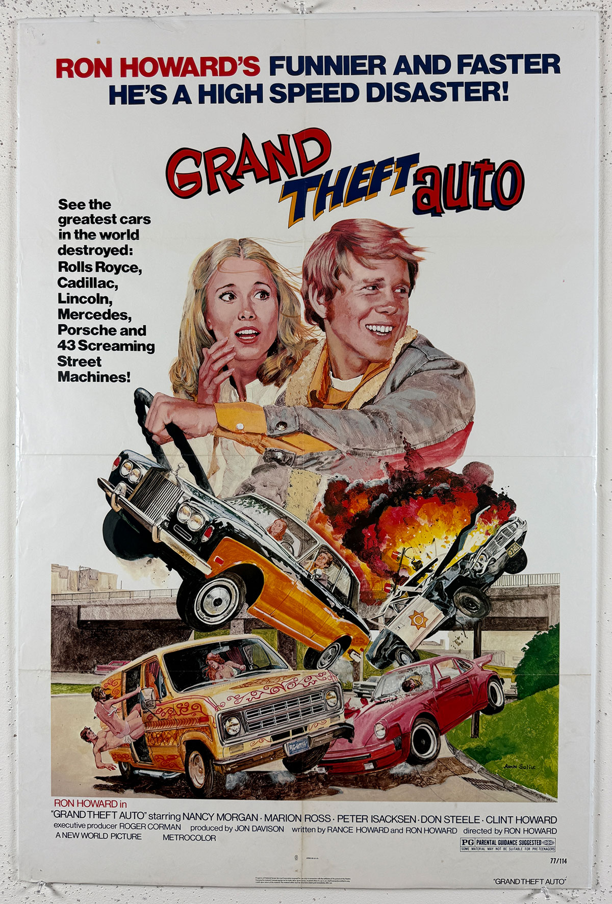 Grand Theft Auto 1977 Movie Poster