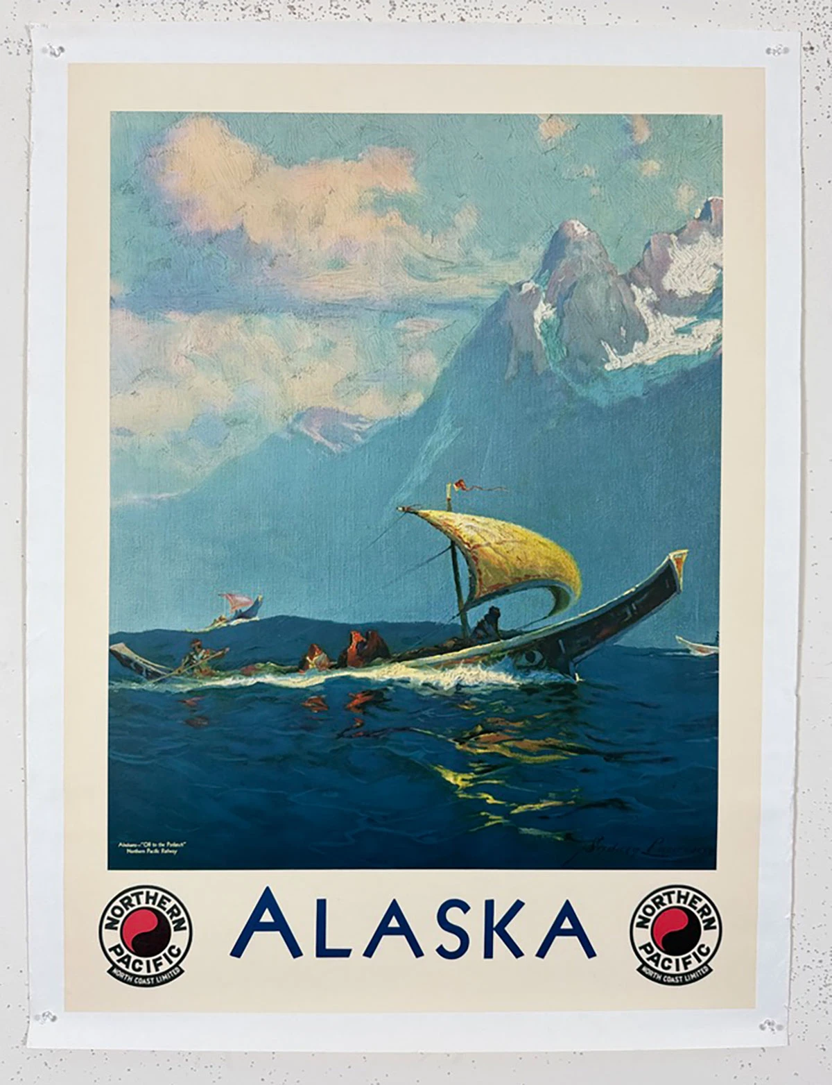 Alaska - Northern Pacific Railroad -  Sydney Laurence