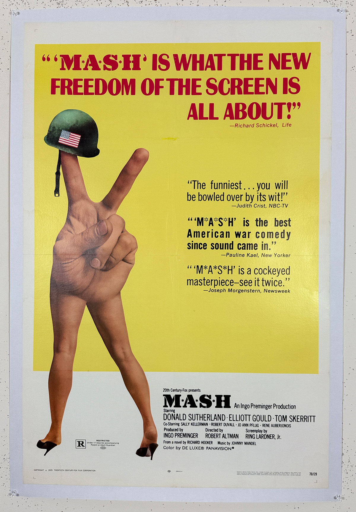MASH Movie Linen Backed