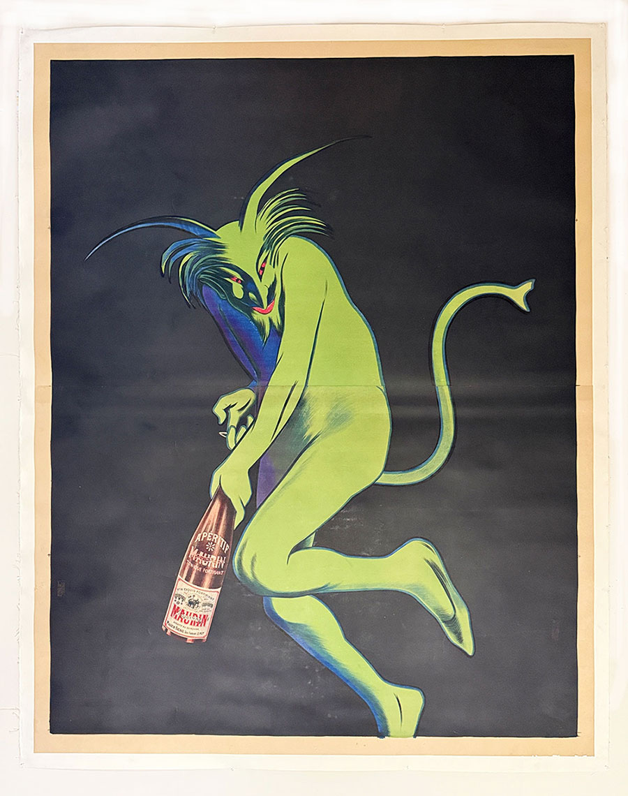 Maurin Quina Le Puy - Cappiello 3-SHT Billboard