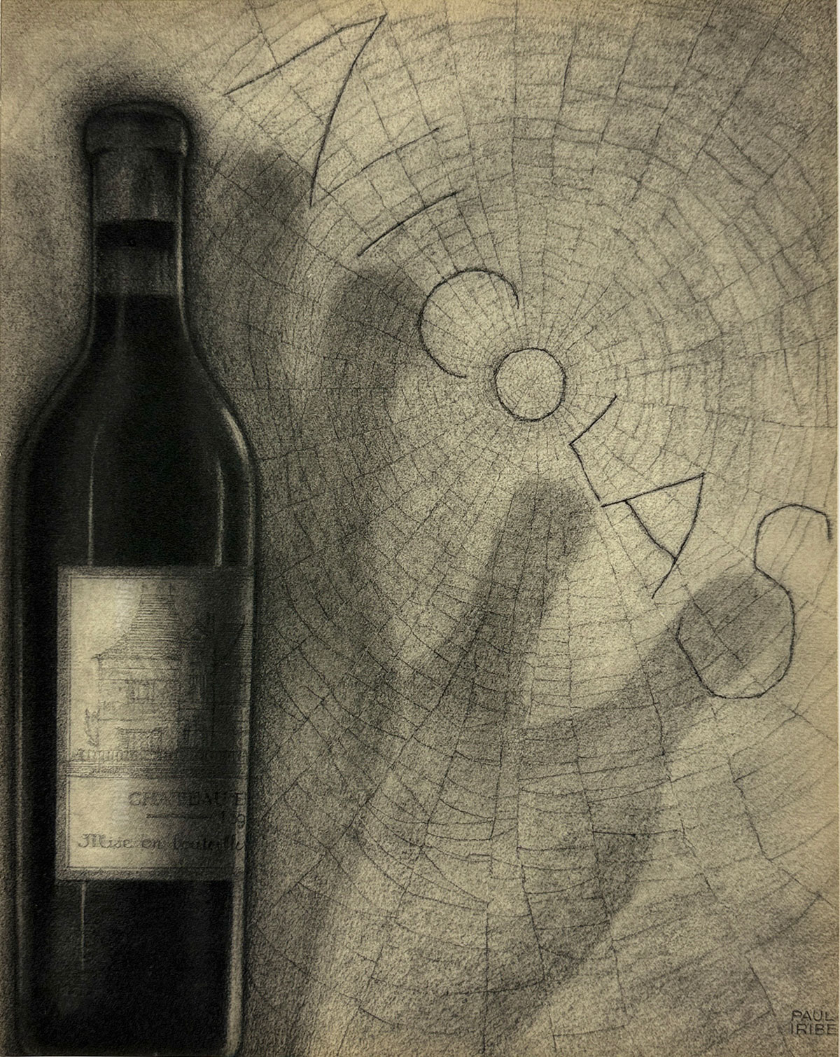 Web Silhouette by Paul Iribe for Nicolas Blanc et Rouge Plaquette with 10 Designs Original 1930 Vintage French Advertising Lithograph.
