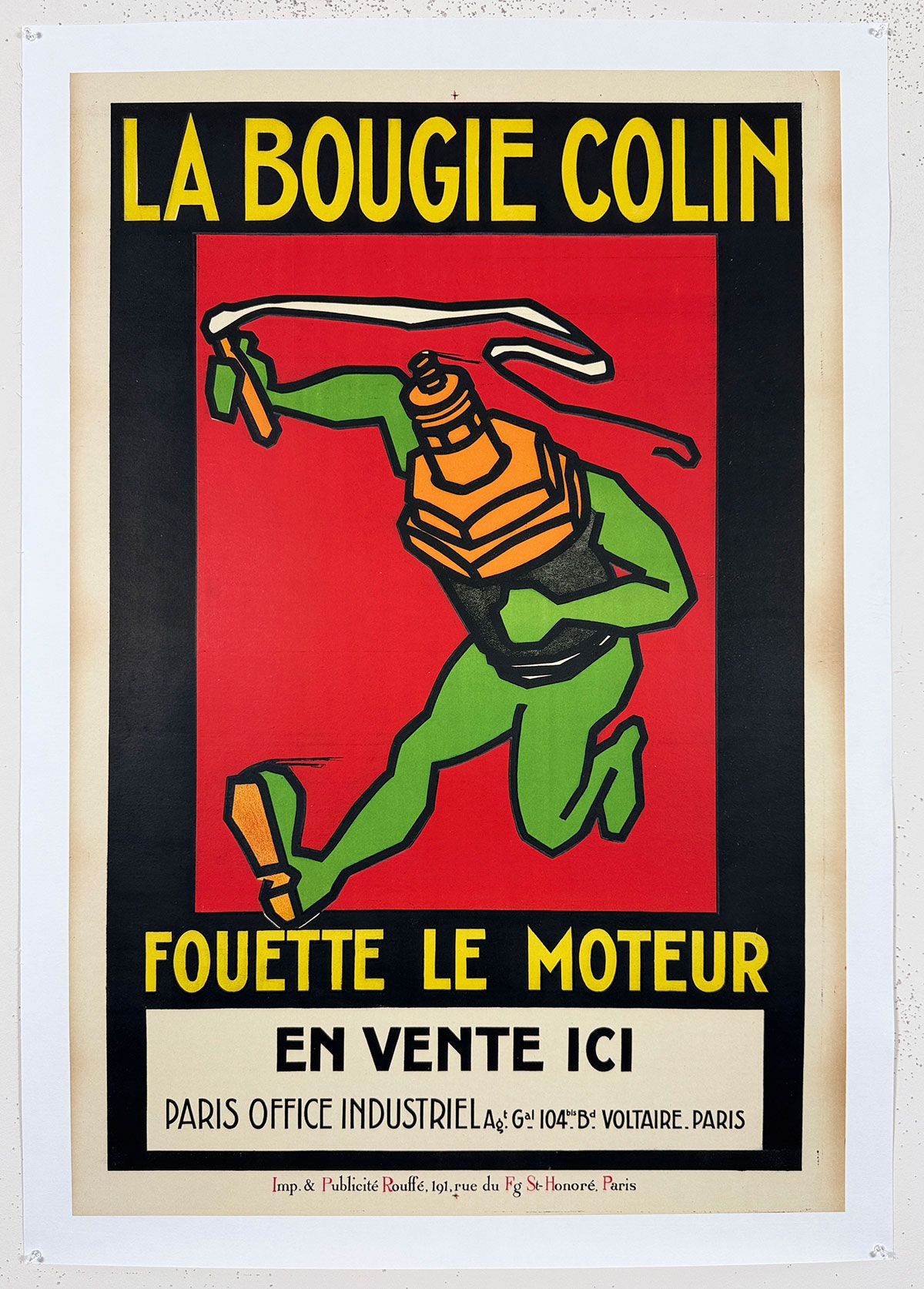 La Bougie Colin Fouette Le Moteur
