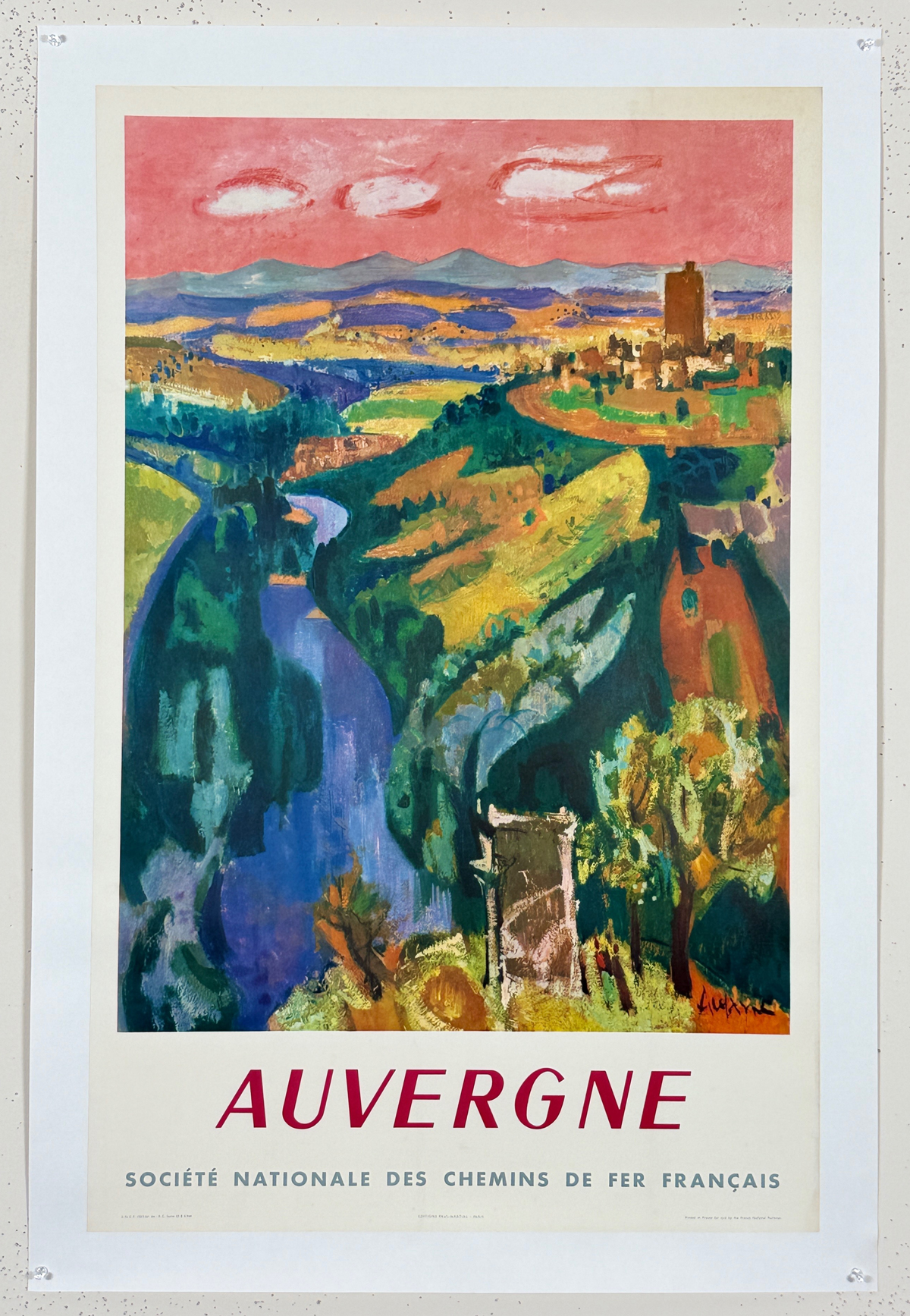 Auvergne SNCF Railway Aujame
