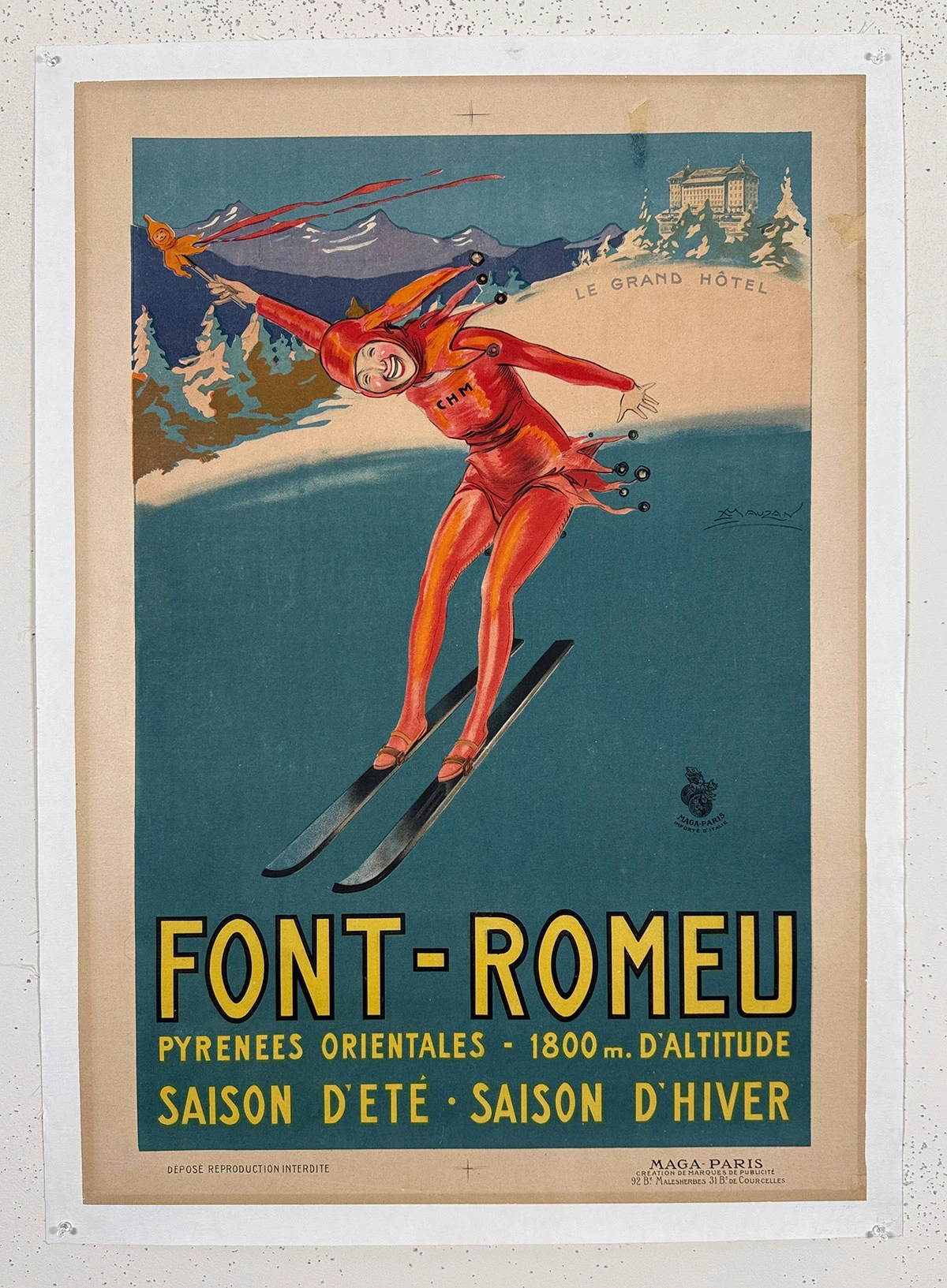 Font - Romeu Hotel - Achilles Mauzan