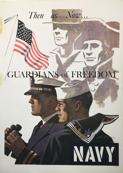 Navy Guardians of Freedom Nolan poster war