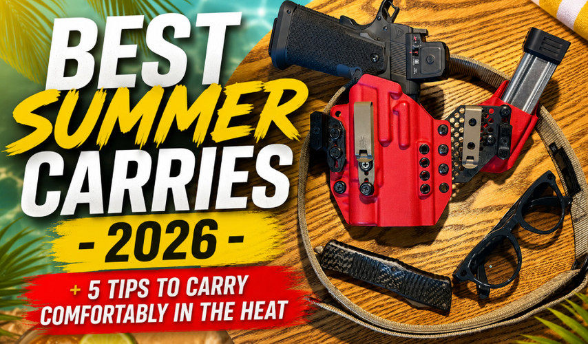 Best Summer Concealed Carry Guns (2026) + 5 Expert Tips to Stay Comfortable 