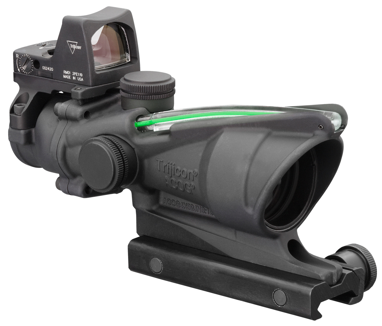 Trijicon ACOG＋RMR コンボ　美品 Trijicon ACOG Combo, Green Crosshair, Matte Black