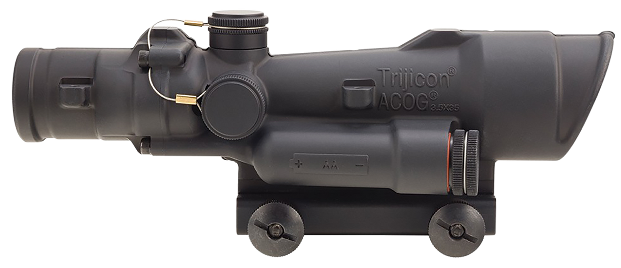 Trijicon ACOG 100502, LED Illuminated Green Crosshair, Matte Black