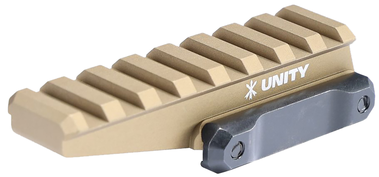 Unity Tactical Fast Optic Riser, Anodized, Flat Dark Earth