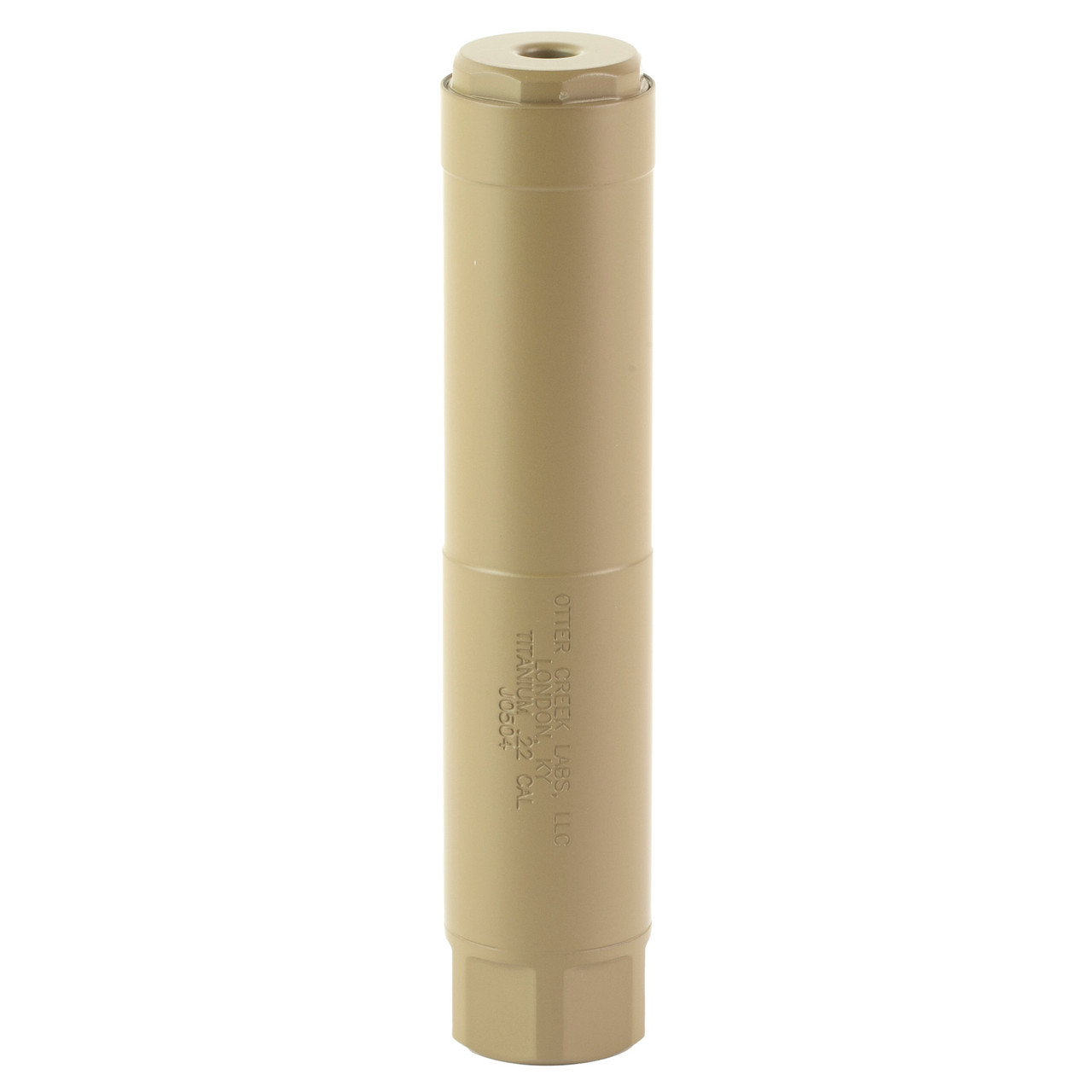 Otter Creek OCL TI Suppressor, 22LR, Direct Thread, Flat Dark Earth