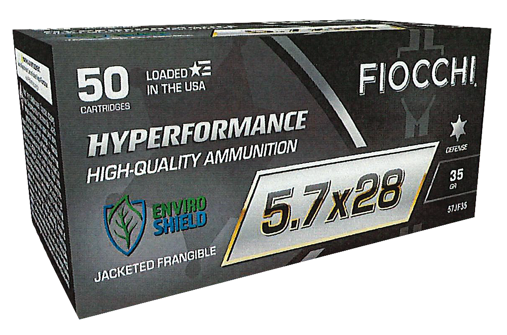 Fiocchi 57JF35 Hyperformance, 5.7x28mm, 35 Grain, 50 Rounds