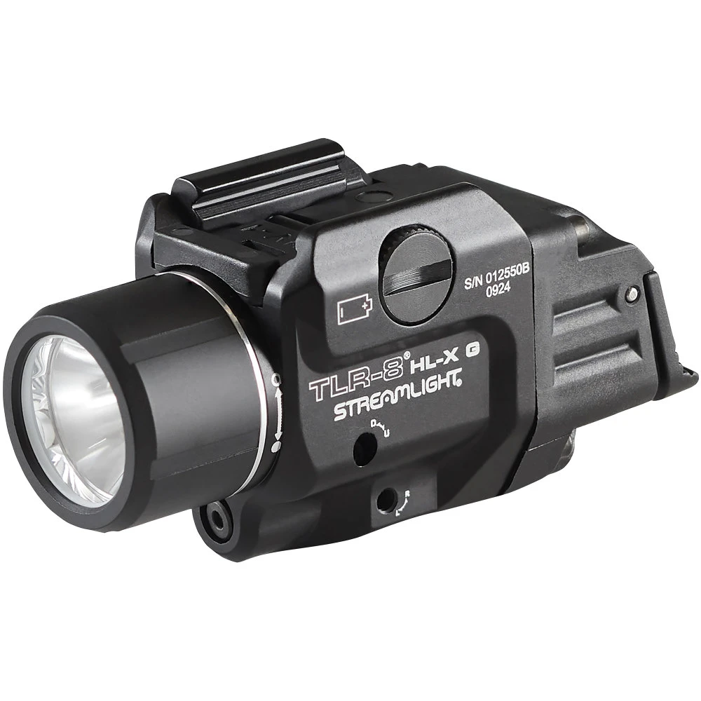 Streamlight TLR-8 HL-X G, Green Laser, Black Anodized