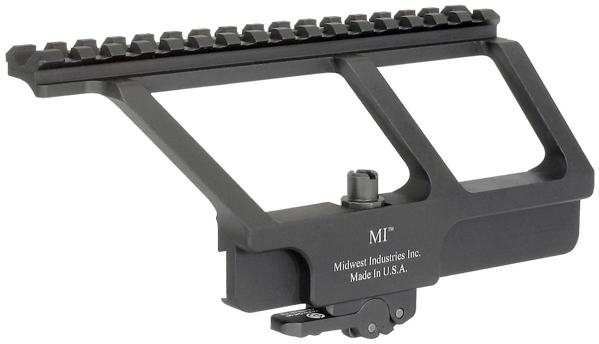 Midwest MI AK-47/AK-74 Side Railed Scope Mount, 1913 Mil Spec Rail