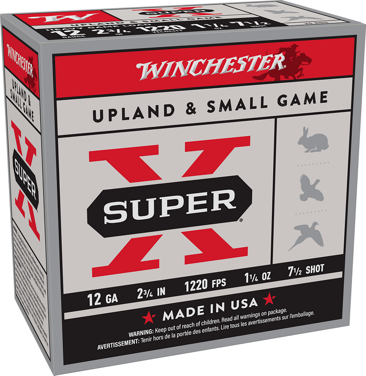 Winchester Super X Heavy Game Load, 12 Gauge, 2.75