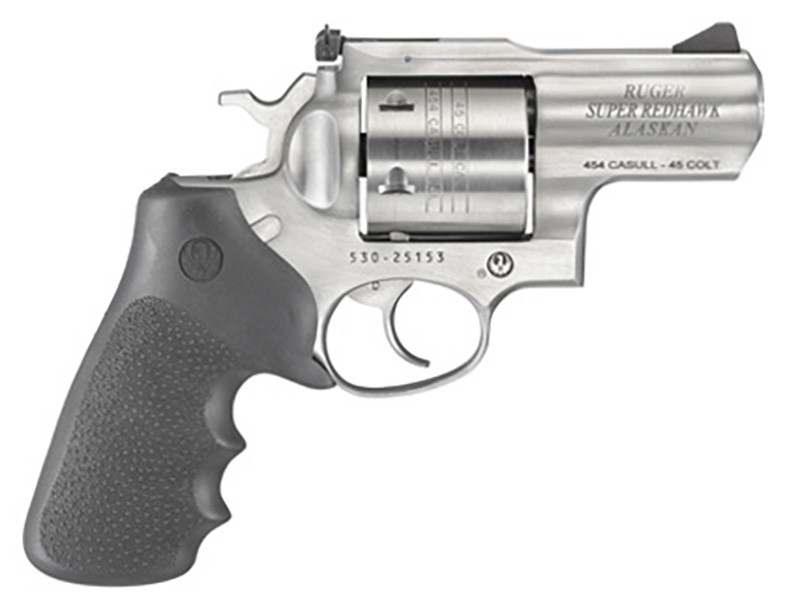 Ruger Super Redhawk Alaskan, 454 CASULL, 2.50