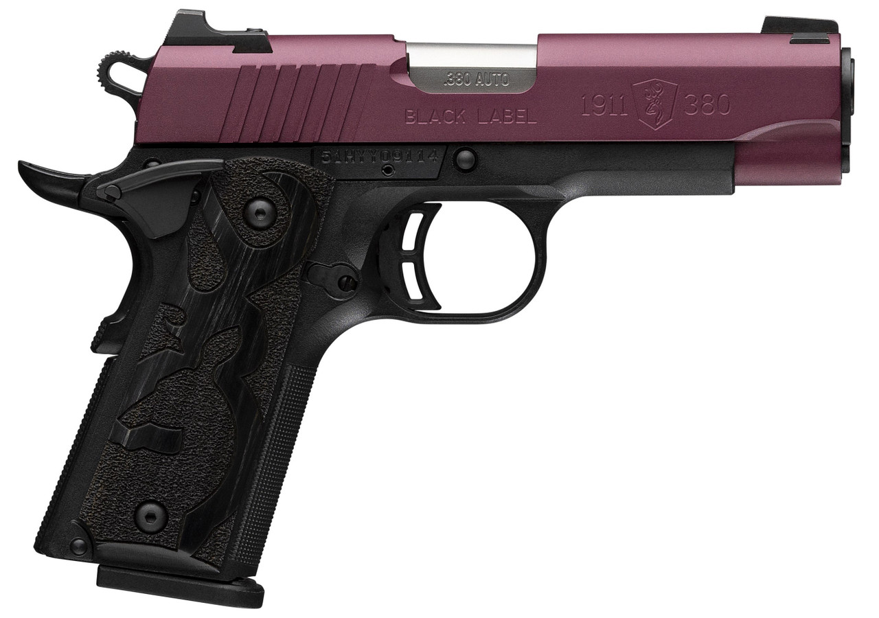 Browning 1911-380 Black Label, .380 ACP, 3.63