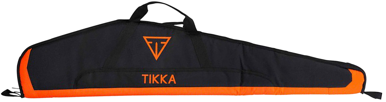 Beretta Tikka X Rifle Case, 600D Polyester, Black/Orange, 49