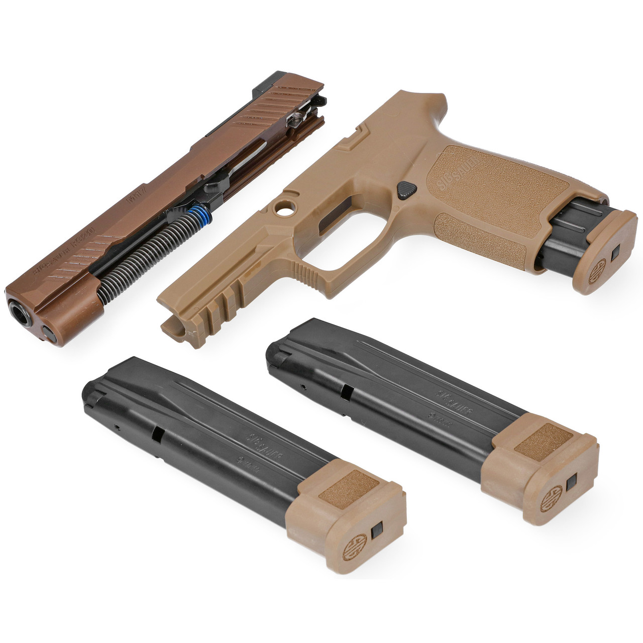 SIG M17 M18 カスタムパーツ セット SIG Sauer P320-M17 Conversion Kit, 9MM, 4.70