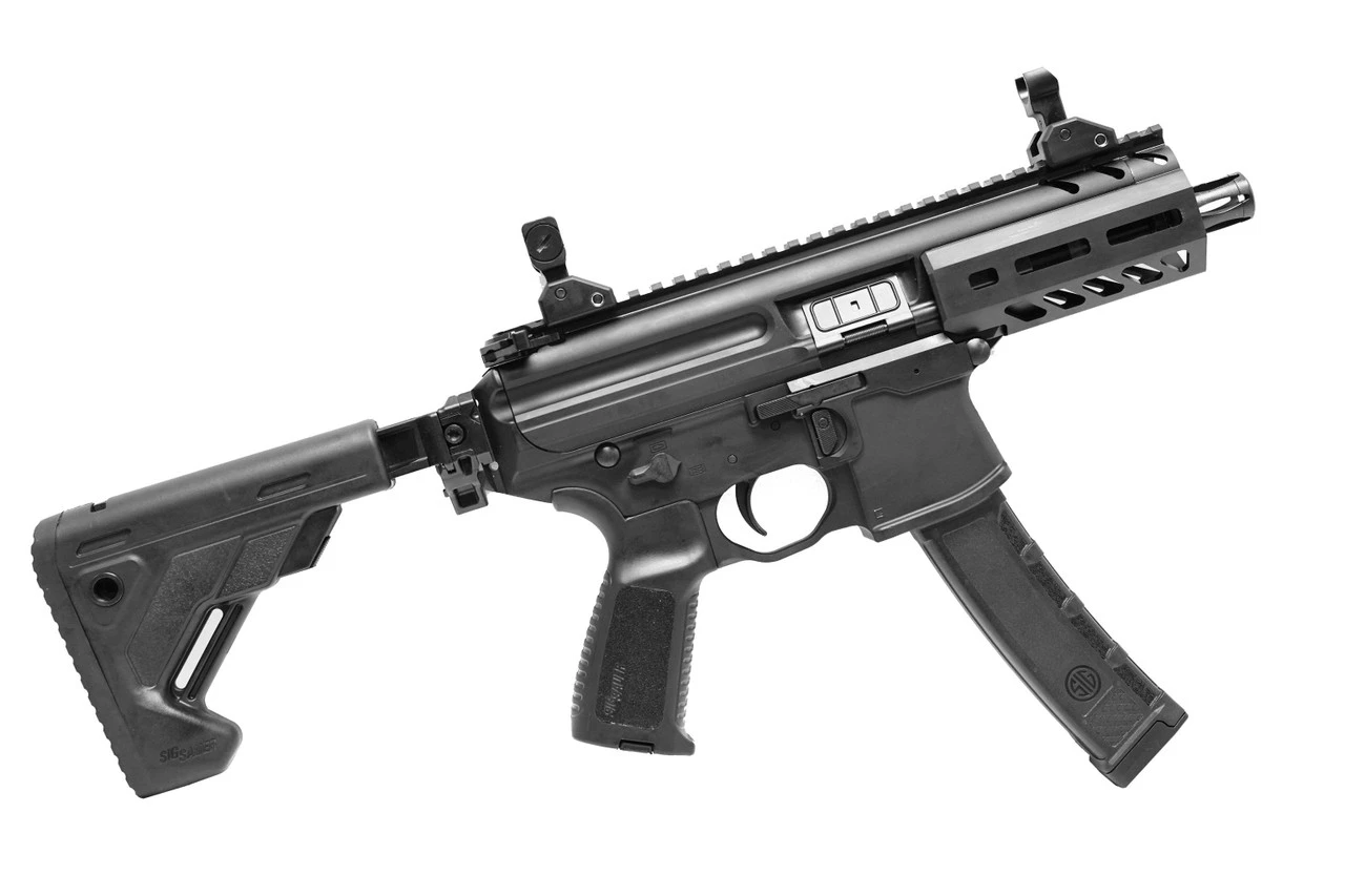 Sig Sauer WRMPX-4B-9-SBR-35 MPX SBR 9mm 4.5" Black NFA Rifle