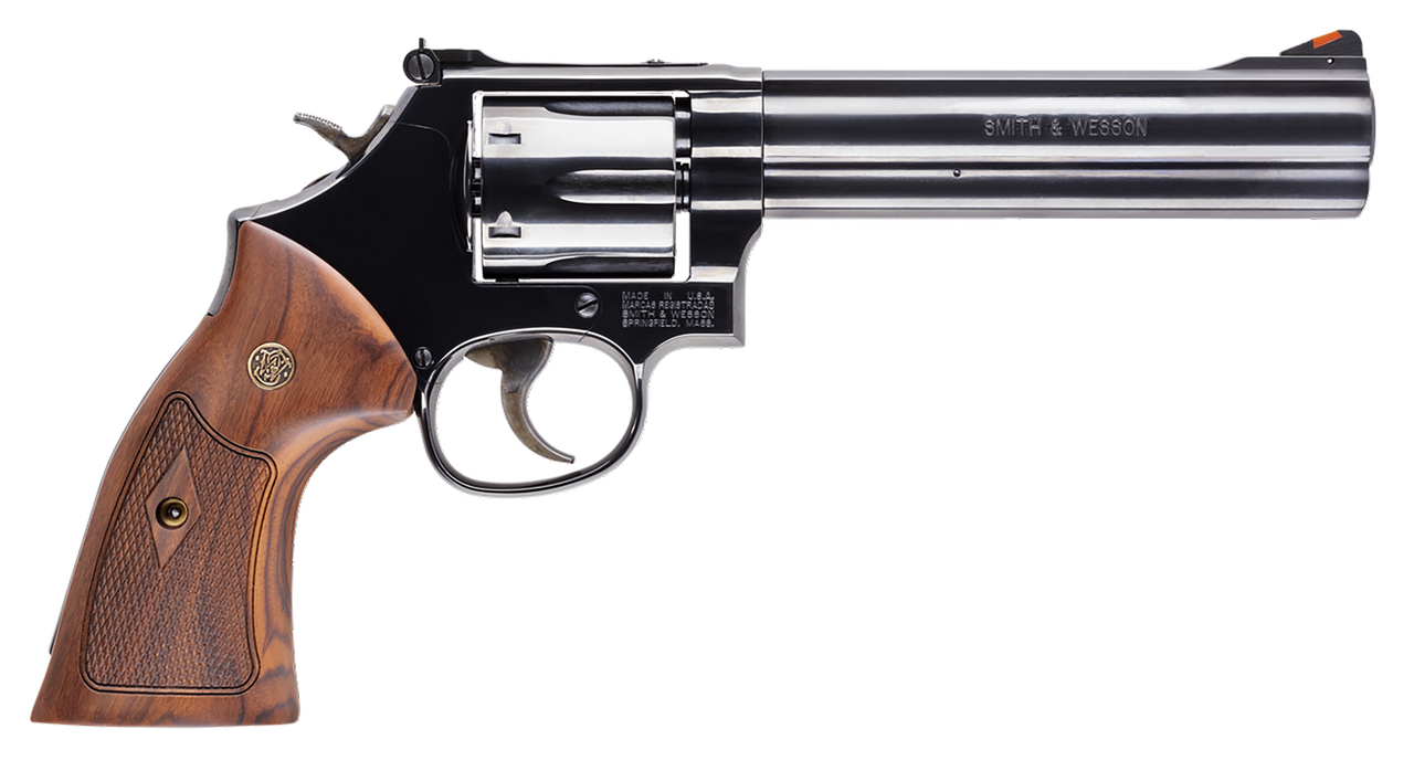 Smith & Wesson Model 586 Classic, 357 Mag or 38 S&W Spl +P, 6.00