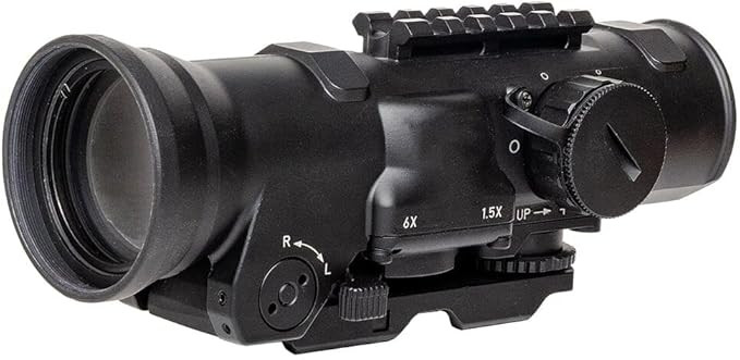 ELCAN specterDR 光学サイト 1.5x/6x 7.62㎜用 ELCAN SpecterDR 1.5x/6x 7.62 BDC, Dual Role Optical Sight, Black