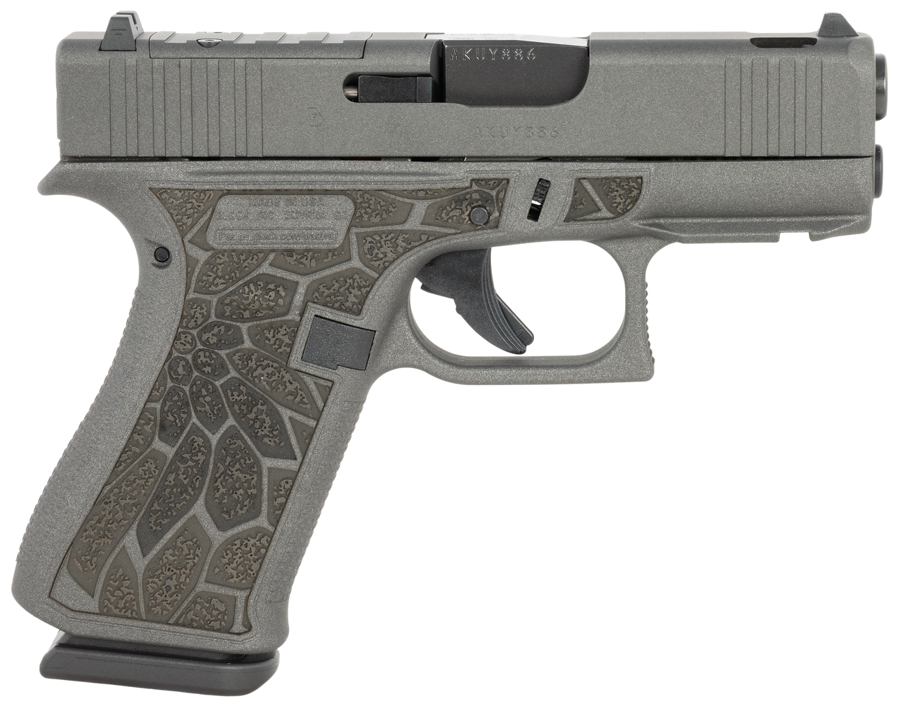 Glock G43X, 9MM, Cobalt, 10 Rds