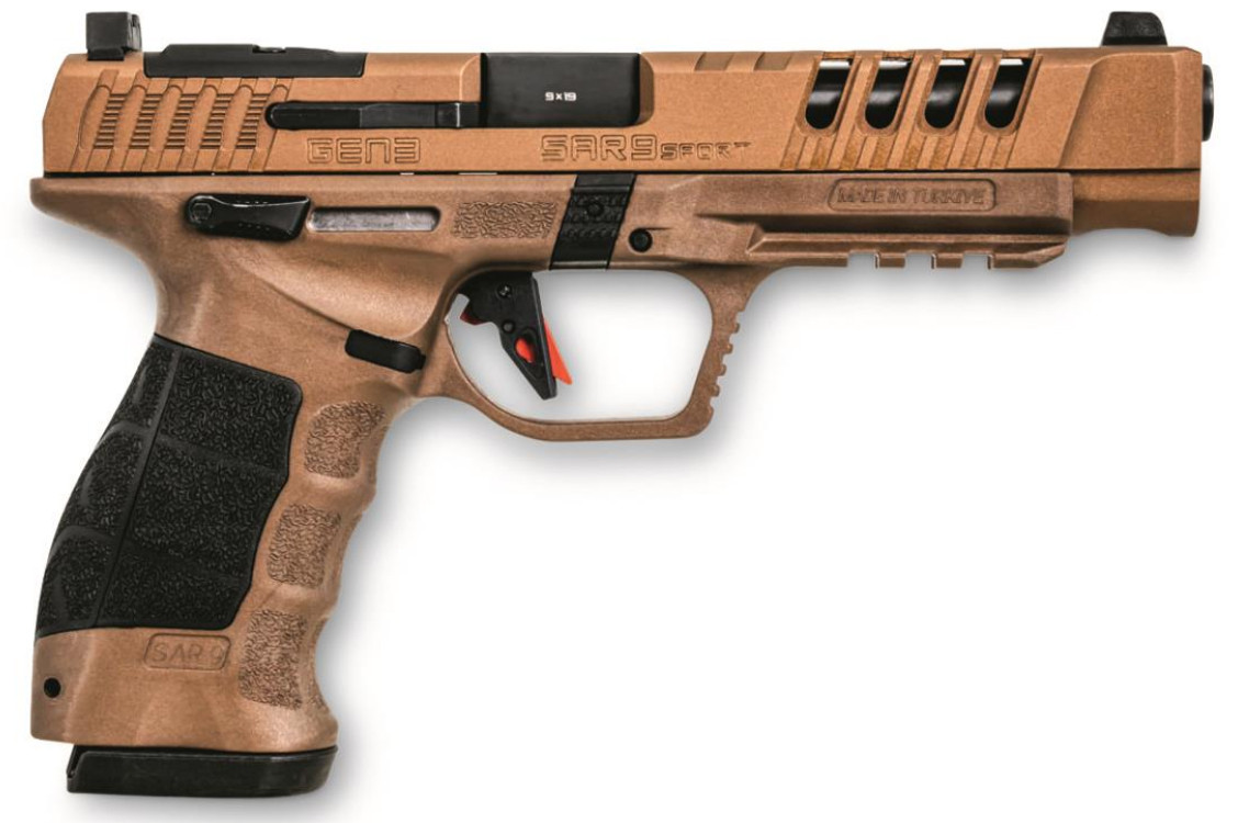 ムク　SAR Sar USA SAR9 Sport Gen 3, 9MM, 5.20