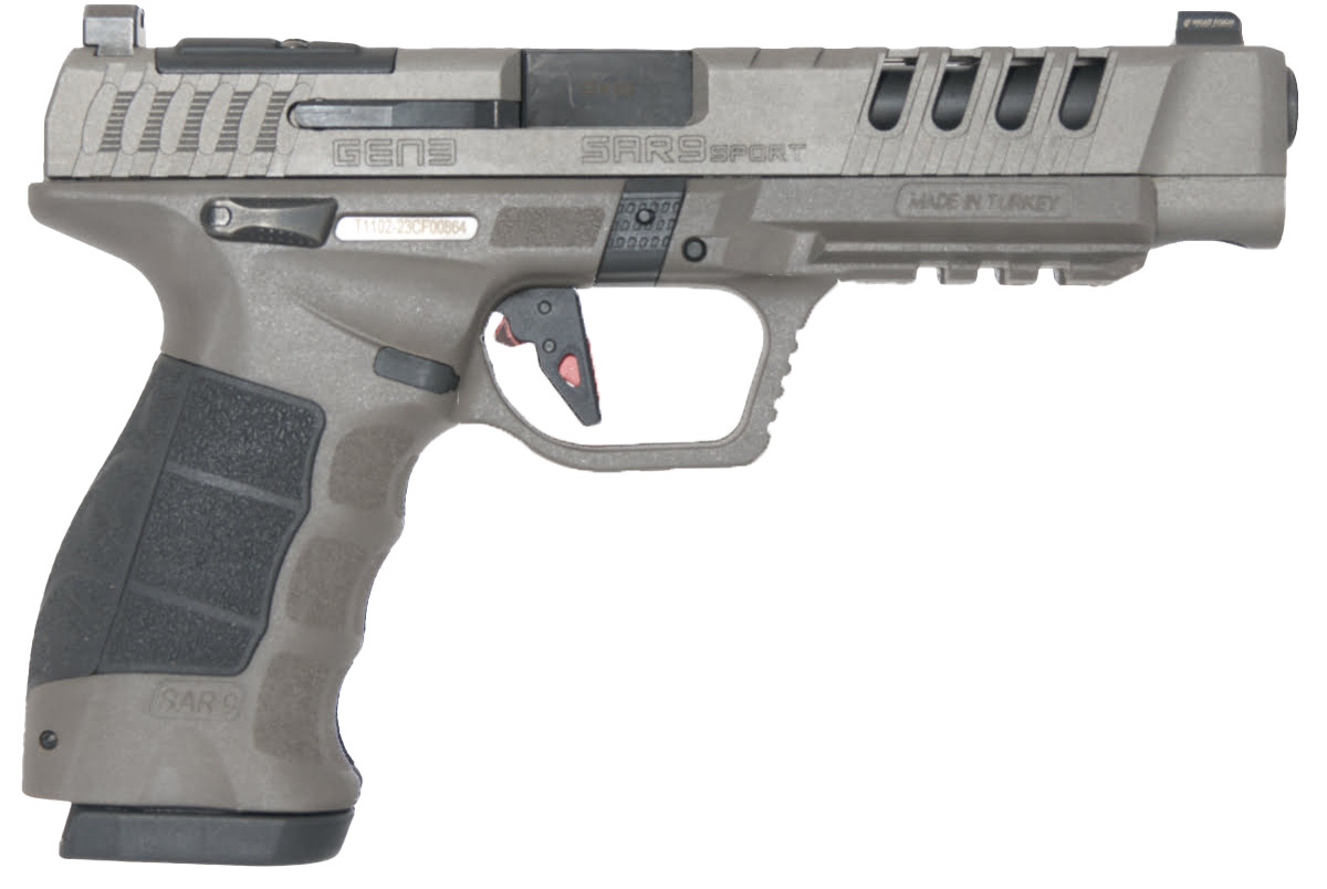 Sar USA SAR9 Sport Gen 3, 9MM, 5.20