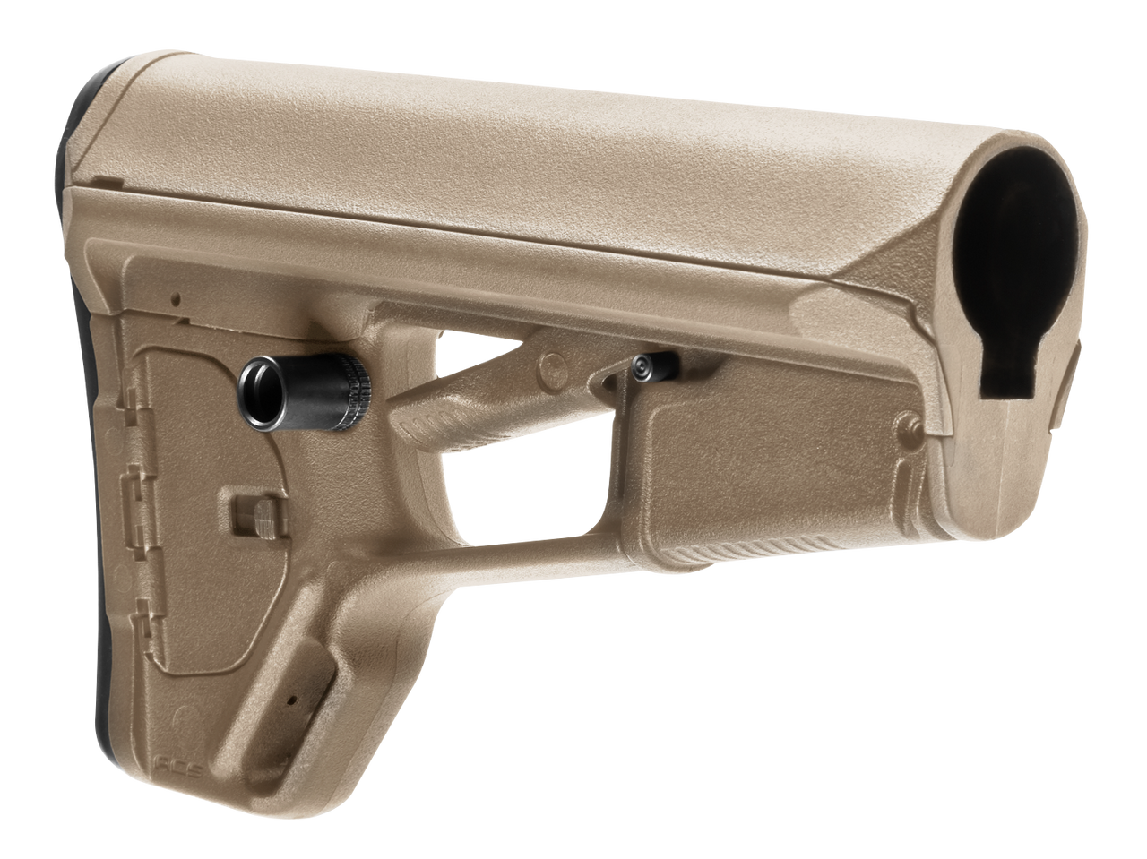 Magpul ACS-L Carbine Stock, Integral Storage Compartment, Flat