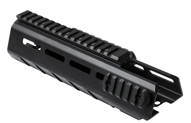 NcSTAR VISM AR-15 Triangle M-LOK Handguard, Carbine Length, Black