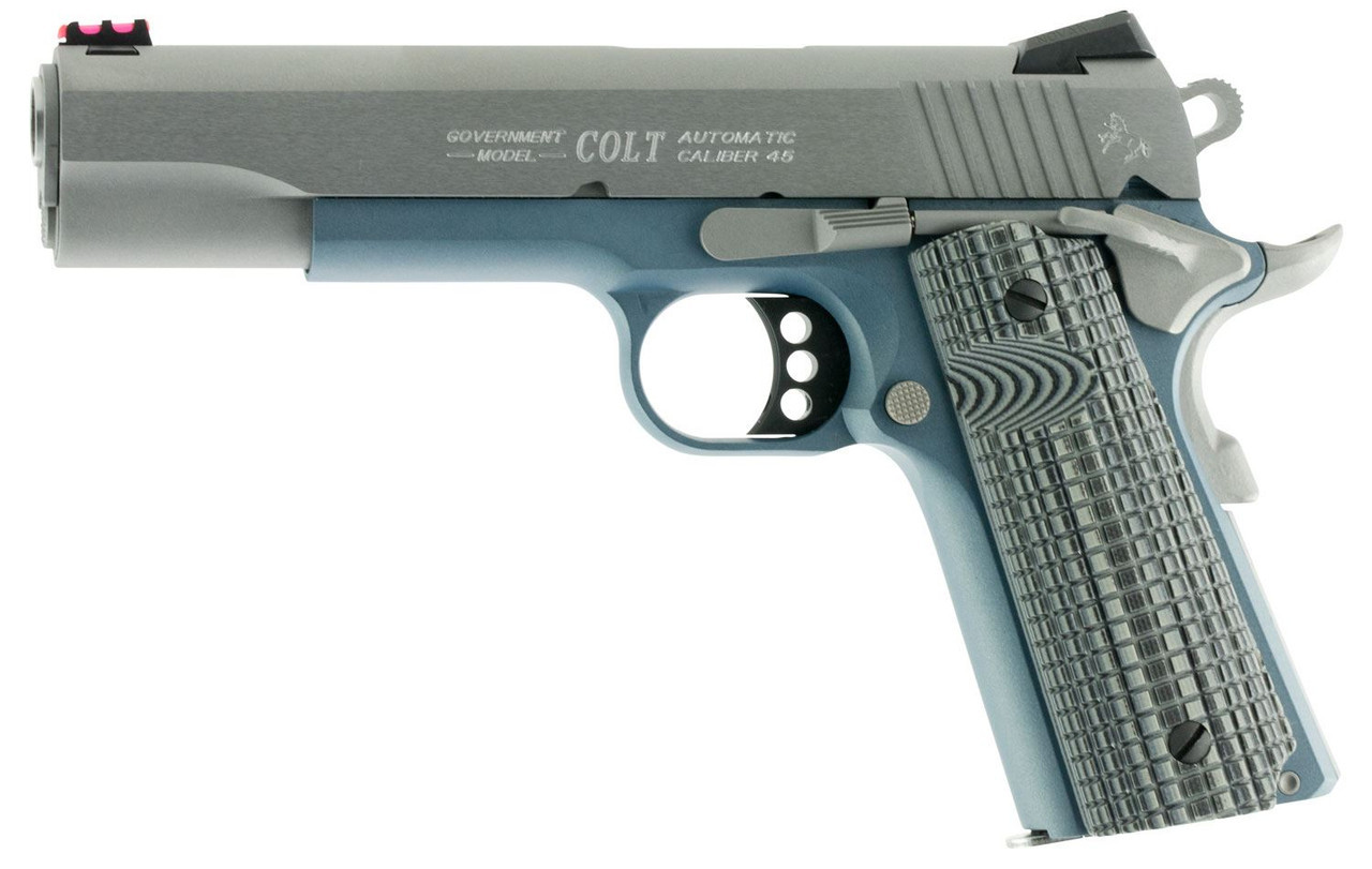 Colt Competition Titanium Blue, 45ACP, 5.00