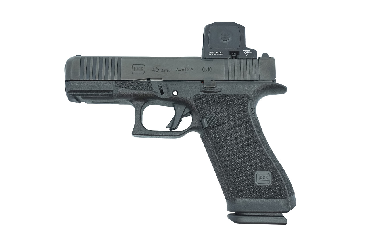 Glock 45 Gen 6 ORS 9mm Pistol – 4″ Barrel, 17-Round Magazines