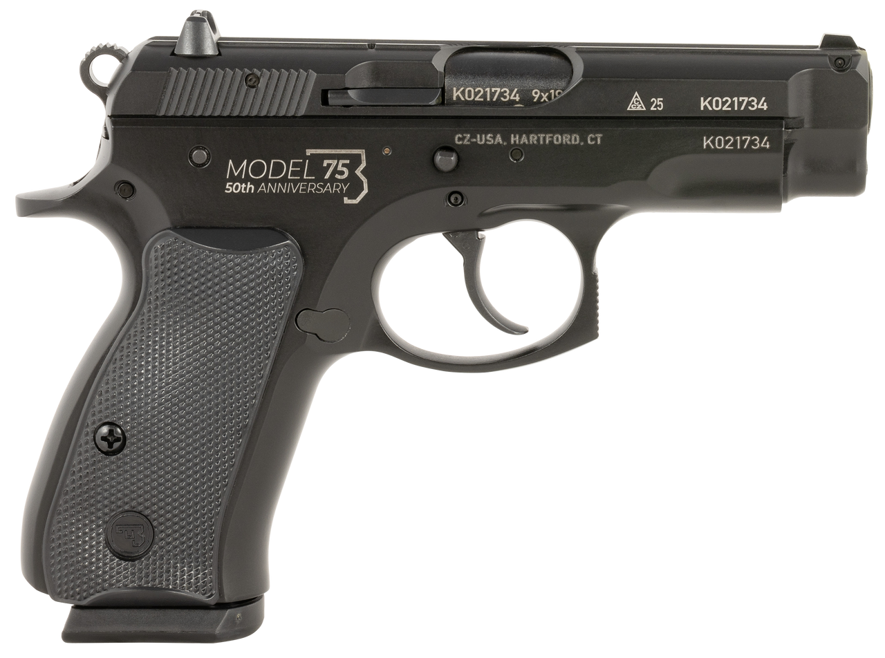CZ 75 Compact 50th Anniversary, 9MM Luger, 3.75