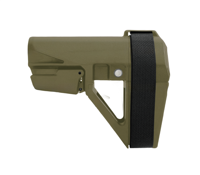 SB Tactical SBA5, Stabilizing Brace, Ranger Green, Polymer
