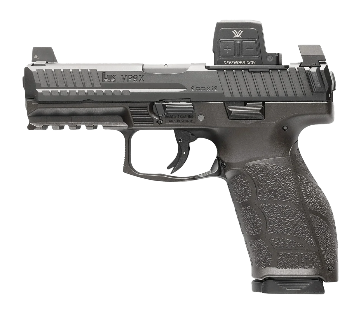 HK VP9A1X w/ Optic, 9MM, 4.09