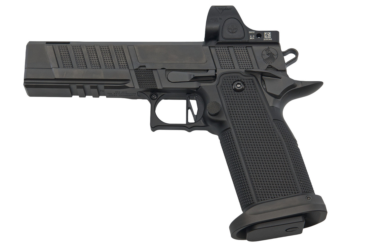 Cardinal Arms G2P Double Stack, Ported w/SRO, 9MM, 17 RDs, DLC Black