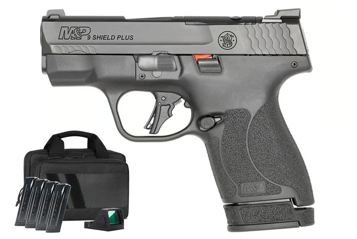 Smith & Wesson Shield Plus, RFX11 Green Dot, 9MM, 3.10